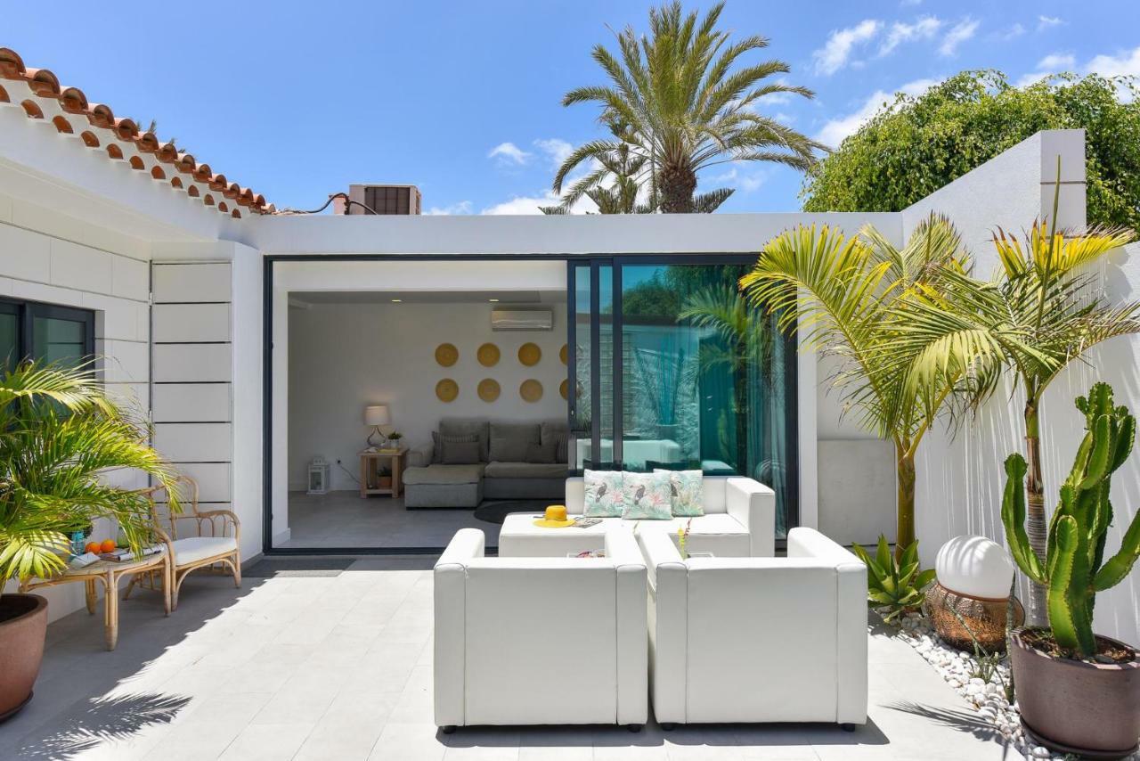 Cozy Bungalow For 6 In Playa Del Ingles Gd04 By Villagrancanaria Exterior photo