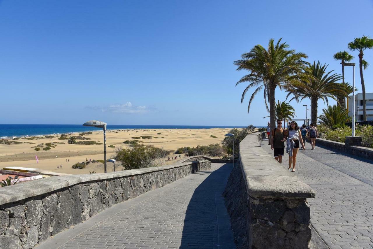 Cozy Bungalow For 6 In Playa Del Ingles Gd04 By Villagrancanaria Exterior photo